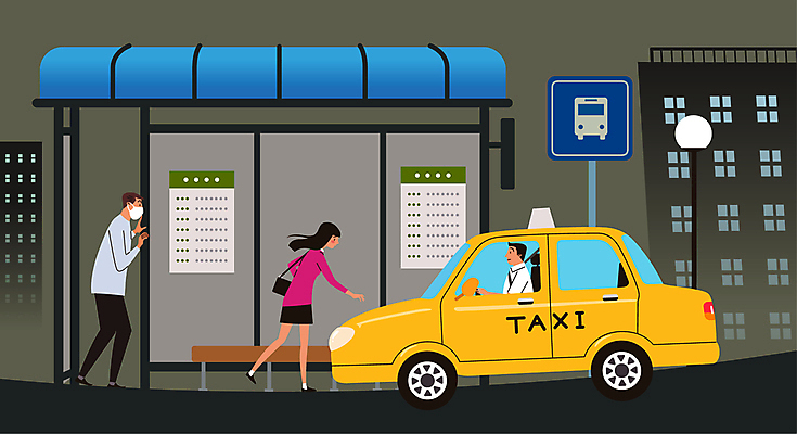 전신 여자 남자 가로등 의자 일러스트 마스크 서기 상반신 성인 건물 세명 회색 범죄 버스정류장 탈출 택시 버스표지판 스토커 택시기사 피하기 성인만 국내일러스트 AI파일 건축물 공공시설 컬러 가구 컨셉 모션 승용차 자동차 사람 표지판 운전사 역 파일형식 벡터