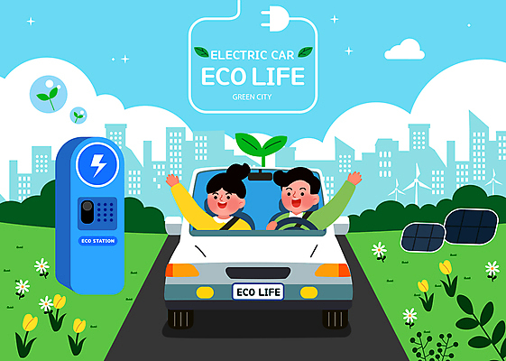 구름 여자 남자 꽃 하늘색 일러스트 나뭇잎 상반신 성인 두명 초록색 손들기 새싹 물방울 풍력에너지 승차 에코 친환경 손인사 집열판 에코라이프 전기자동차 충전기 충전소 성인만 국내일러스트 AI파일 자연요소 식물 라이프스타일 컬러 잎 모션 자동차 사람 파란색 환경 기계 인사 그린에너지 태양에너지 충전 파일형식 벡터
