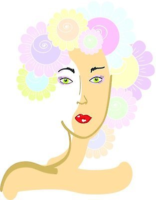 EPS 해외이미지 헤어스타일 여자 얼굴 백그라운드 일러스트 미술 사람 성인 그래픽 장식 머리 유행 검은색 흰색 입 화려 우아함 심볼 입술 그림 스타일 해외일러스트 컬러 컨셉 문화예술 신체부위 파일형식 벡터 이미지허브