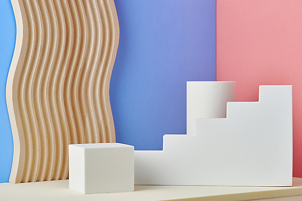 포토 JPG 스튜디오촬영 백그라운드 곡선 실내 사람없음 계단 흰색 오브젝트 모던 웨이브 파란배경 정사각형 원기둥 단상 입체도형 포디움 목업 카피스페이스 분홍색배경 국내포토 도형 선 분홍색 컬러 내부 파란색 공백 무대 원형 입체 파일형식