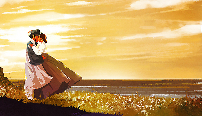 전신 PSD 구름 커플 여자 남자 행복 결혼 일러스트 신혼부부 포옹 하늘 키스 사랑 서기 성인 해변 두명 일몰 한복 신랑신부 성인만 웨딩촬영 국내일러스트 자연요소 한국전통 부부 감정 신부_웨딩 바다 신랑 관계 안기 모션 사람 이벤트 노을 전통의상 애정표현 신혼 기념사진 파일형식