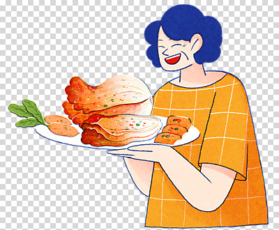 편집 편집이미지 접시 여자 한식 중년 김치 한명 들기 누끼 상반신 배추김치 총각김치 PNG 중년여자한명만 편집소스 맛있는 1 식기 음식 모션 사람 성인 여자한명만 중년여자만 파일형식