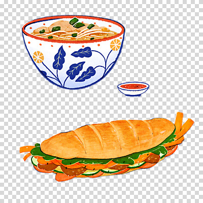 편집 편집이미지 그릇 누끼 사람없음 소스 PNG 동남아음식 베트남음식 쌀국수 편집소스 반미 맛있는 식기 음식 양념 국수 파일형식