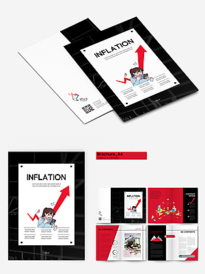 전신 템플릿 여자 남자 화살표 리플렛 지폐 그래프 들기 팜플렛 여러명 상반신 성인 빨간색 경제 스마트폰 동전 검은색 쇼핑카 쏟아짐 QR코드 성인만 인디자인 INDD 인플레이션 이미지템플릿 컬러 다수 돈 모션 사람 핸드폰 스마트기기 쇼핑 카트 파일형식