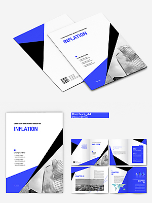 템플릿 리플렛 세계지도 부동산 빌딩 팜플렛 사람없음 경제 파란색 도시 막대그래프 QR코드 부동산시장 인디자인 INDD 인플레이션 이미지템플릿 컬러 지도 그래프 건물 세계 시장 재산 파일형식