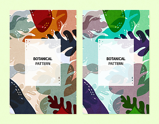 백그라운드 잎 일러스트 사각프레임 사람없음 컬러풀 패턴백그라운드 프레임일러스트 보테니컬아트 멤피스디자인 국내일러스트 AI파일 식물 디자인 컬러 패턴 프레임 사각형 파일형식 벡터