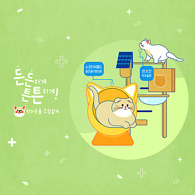 PSD 반려견 일러스트 건강 세마리 어류 타이포그라피 사람없음 연두색 반려동물 고양이 강아지 질병 스코티시폴드 십자모양 유전 캣타워 먼치킨 반려묘 동물보험 국내일러스트 반려용품 모양 동물 문자 포유류 의학 3 초록색 수중동물 개 오브젝트 십자 보험 파일형식