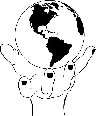 EPS 해외이미지 손 실루엣 지구 과학 컨셉 지도 일러스트 비즈니스 통신 자연 성공 아이디어 손바닥 사람 세계 글로벌 지구본 평화 우주 환경 검은색 힘 잡기 보호 돌봄 여의주 지리 지원 해외일러스트 컬러 모션 촬영기법 신체부위 생태계 파일형식 벡터 이미지허브