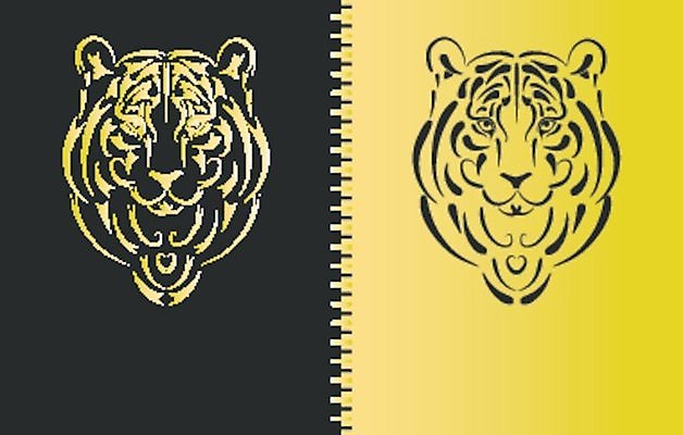 EPS 해외이미지 동물 얼굴 야생동물 백그라운드 크리스마스 일러스트 포유류 추상 새로움 프레임 털 미술 머리 검은색 고양이 힘 줄무늬 덮개 흰색 용기 입 그리기 호랑이 황금 치아 위험 만화 연도 심볼 사인 사냥 동쪽 대칭 마스코트 해외일러스트 그릇 기념일 컬러 컨셉 무늬 모션 문화예술 신체부위 반려동물 뚜껑 소화기관 방향 파일형식 벡터 이미지허브