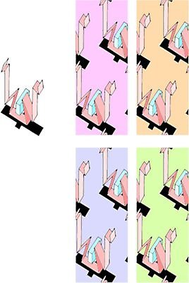 EPS 해외이미지 패턴 일러스트 벽지 미술 장식 직물 타일 해외일러스트 무늬 문화예술 파일형식 벡터 이미지허브