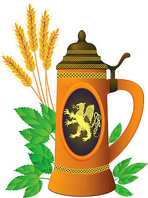 EPS 해외이미지 식물 동물 전통 영어 음료 패턴 일러스트 맥주 머그컵 덮개 기구 쌍 함선 보리 귀 육식동물 점토 신화 청동 아일랜드 고립 수수 해외일러스트 문자 유럽 무늬 배_교통 곡류 주류 신체부위 컵 뚜껑 파일형식 벡터 이미지허브