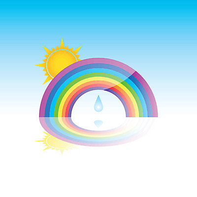 EPS 해외이미지 계절 무지개 일러스트 자연 하늘 날씨 빛 햇빛 노란색 맑음 분위기 심볼 사인 온도 효과 해외일러스트 자연요소 컬러 컨셉 태양 생태계 파일형식 벡터 이미지허브