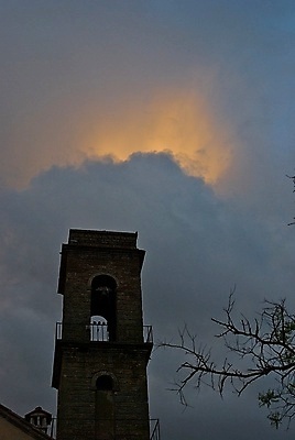 포토 JPG 해외이미지 나무 하늘 사람없음 탑 이탈리아 종 토스카나 해외포토 식물 건축물 유럽 파일형식 이미지허브