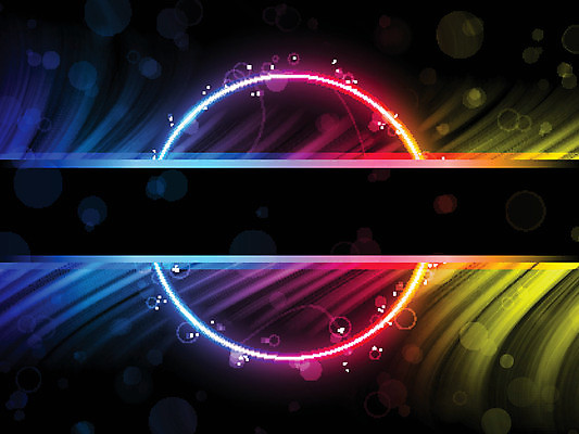 EPS 해외이미지 일러스트 사람없음 컬러풀 직선 아치 무지개색 해외일러스트 선 컬러 파일형식 벡터 이미지허브