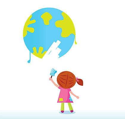 EPS 해외이미지 교육 행복 지구 어린이 분홍색 백그라운드 컨셉 지도 일러스트 자연 함께함 창조 미술 초록색 파란색 세계 글로벌 지구본 평화 환경 페인트 행성 흰색 붓 작음 만화 스케치 그림 예술가 화가 커뮤니티 고립 생태학 해외일러스트 직업 감정 컬러 문화예술 사람 우주 크기 생태계 파일형식 벡터 이미지허브