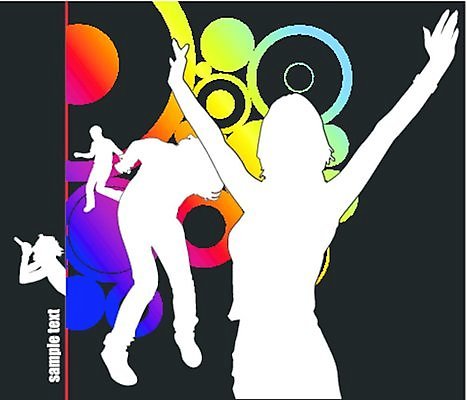 EPS 해외이미지 커플 여자 남자 실루엣 백그라운드 일러스트 기념 사람 소년 친구 청춘 파티 축하 춤 쌍 그룹 군중 디스코 해외일러스트 어린이 음악 컨셉 관계 문화예술 촬영기법 이벤트 파일형식 벡터 이미지허브