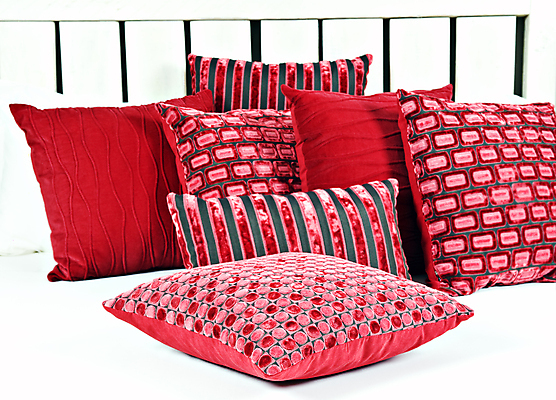 포토 JPG 해외이미지 모양 라이프스타일 디자인 컨셉 쿠션 무늬 패턴 베개 주택 실내 사람없음 내부 장식 빨간색 컬러풀 갈색 유행 흰색 면 고급 우아함 혼합 그늘 질감 리빙 스펙트럼 스타일 안락 해외포토 컬러 침구 건물 생활 파일형식 이미지허브