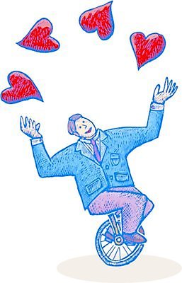 EPS 해외이미지 직업 일러스트 비즈니스 발렌타인데이 사랑 금융 하트 서커스 어려움 해외일러스트 모양 감정 데이이벤트 경제 파일형식 벡터 이미지허브