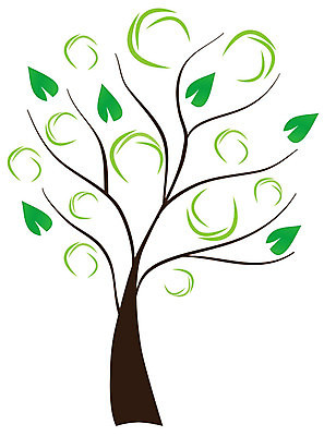 EPS 해외이미지 나무 잎 일러스트 추상 사람없음 초록색 해외일러스트 식물 컬러 무늬 파일형식 벡터 이미지허브