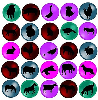 EPS 해외이미지 동물 디자인 실루엣 길 일러스트 포유류 자연 조류 추상 염소 동물원 그래픽 반려동물 세트 농장 검은색 고양이 치킨 토끼 양 돼지 소 개 사인 해외일러스트 컬러 무늬 농업 촬영기법 생태계 닭고기요리 파일형식 벡터 이미지허브