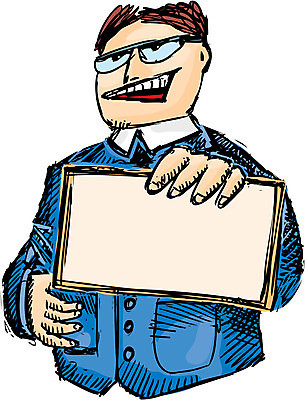 EPS 해외이미지 배너 일러스트 비즈니스 이벤트 비즈니스맨 사인 소매 경고문 조언 해외일러스트 남자 경고 직장인 파일형식 벡터 이미지허브