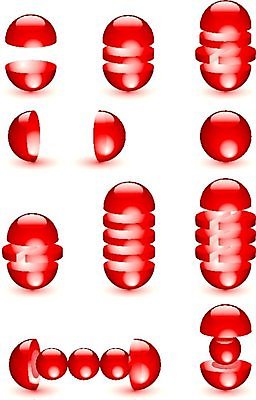 EPS 해외이미지 인터넷 일러스트 통신 유리 빨간색 자료 네트워크 횡단보도 서버 여의주 해외일러스트 컬러 재질 보행로 파일형식 벡터 이미지허브