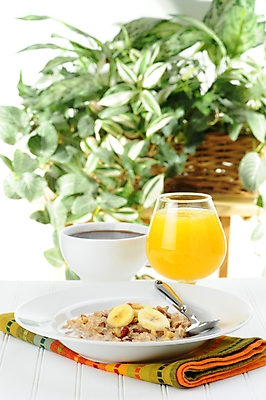 포토 JPG 해외이미지 커피 음식 바나나 건강 사람없음 식사 견과류 뜨거움 사발 아침식사 오렌지주스 시리얼 오트밀 해외포토 음료 과일 사기그릇 과일주스 파일형식 귀리 이미지허브