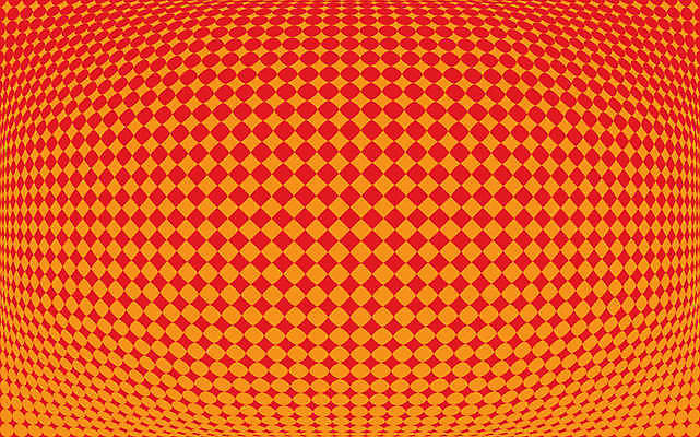 EPS 해외이미지 백그라운드 패턴 오렌지 일러스트 베개 빨간색 사각형 점 변화 혼합 왜곡 광학 효과 해외일러스트 도형 컬러 컨셉 무늬 과일 침구 파일형식 벡터 이미지허브