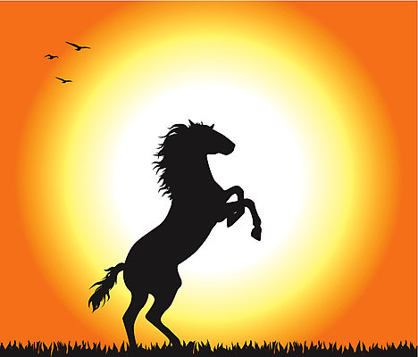 EPS 해외이미지 실루엣 오렌지 일러스트 포유류 하늘 그림자 경사 태양 노란색 일몰 해외일러스트 자연요소 동물 컬러 과일 촬영기법 노을 파일형식 벡터 이미지허브