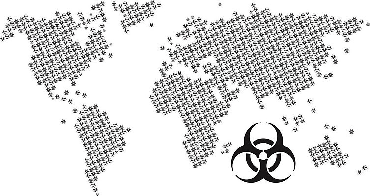 EPS 해외이미지 디자인 지구 백그라운드 세계지도 지도 일러스트 경고 그래픽 지구본 글로벌비즈니스 검은색 긴급 죽음 DNA 위험 심볼 사인 나쁜 지리 해외일러스트 컬러 컨셉 비즈니스 세계 글로벌 생명공학 파일형식 벡터 이미지허브