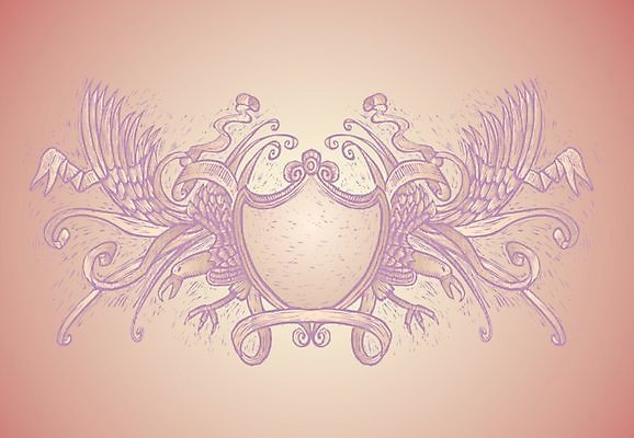 EPS 해외이미지 배너 리본 날개 일러스트 조류 방 두루마리 깃털 사인 군용 독수리 방패 휘장 명패 해외일러스트 동물 군대 파일형식 벡터 이미지허브