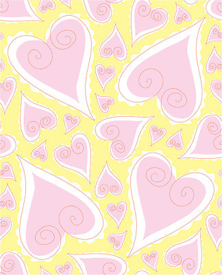 EPS 해외이미지 디자인 백그라운드 패턴 일러스트 벽지 추상 발렌타인데이 사랑 미술 장식 하트 직물 화려 타일 포장지 해외일러스트 모양 감정 컨셉 무늬 포장 데이이벤트 문화예술 파일형식 벡터 이미지허브