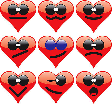 EPS 해외이미지 클립아트 모양 디자인 감정 얼굴 일러스트 휴가 발렌타인데이 사랑 미술 미소 장식 하트 인사 만화 이모티콘 2월 해외일러스트 데이이벤트 문화예술 표정 신체부위 예절 날짜 파일형식 벡터 이미지허브