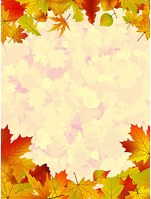 EPS 해외이미지 백그라운드 단풍 낙엽 일러스트 프레임 사람없음 주황색 프레임일러스트 카피스페이스 연노랑색 해외일러스트 컬러 잎 노란색 공백 파일형식 벡터 이미지허브