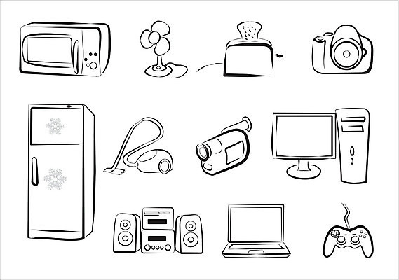EPS 해외이미지 디자인 산업 선 음식 일러스트 가정 주택 노트북 컴퓨터 세트 픽토그램 카메라 디지털 공책 기계 장비 게임 공구 전자레인지 상품 스케치 심볼 사인 메뉴 전자 윤곽 시스템 동영상 청소부 멀티미디어 고립 냉각기 프로세서 스타일 안락 해외일러스트 직업 컨셉 놀이 문구용품 미술 건물 전자제품 가전제품 도구 레인지 파일형식 벡터 이미지허브
