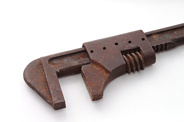 포토 JPG 해외이미지 스튜디오촬영 산업 사람없음 인테리어 한개 금속 장비 스패너 수리 부식 흰배경 작업도구 정비공 조절 고립 옛날 해외포토 1 디자인 백그라운드 재질 실내 흰색 도구 공구 기술자 파일형식 이미지허브