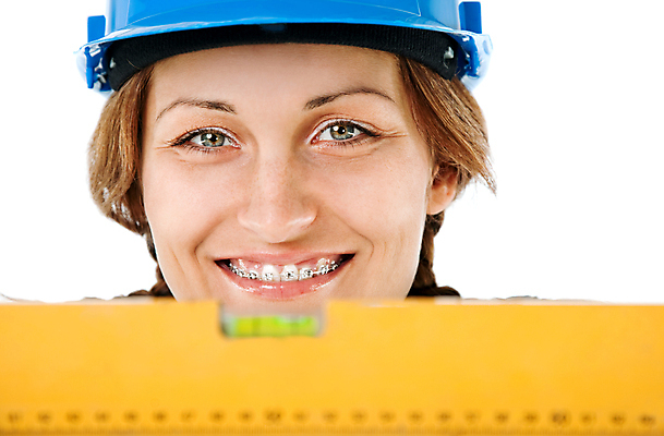 포토 JPG 해외이미지 직업 여자 산업 노동자 한명 미소 흰색 공구 엔지니어 치아 안전모 헬멧 해외포토 1 컬러 표정 사람 도구 소화기관 기술자 안전장비 보호장비 파일형식 이미지허브