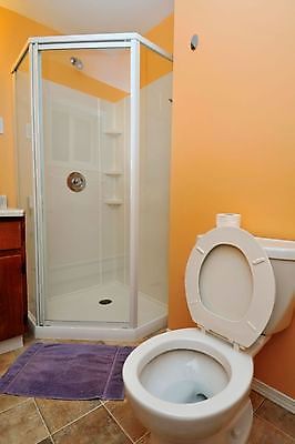 포토 JPG 해외이미지 디자인 여행 컨셉 유리 호텔 건조 실내 사람없음 내부 장식 문 목욕 욕실 흰색 투명 고급 우아함 위생 씻기 빨래 변기 변기통 샤워실 위생관리 정리함 해외포토 컬러 가사 재질 숙소 관리 청결 샤워시설 파일형식 이미지허브