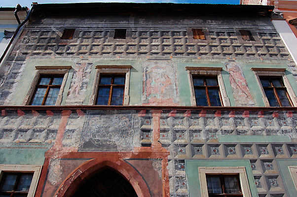 포토 JPG 해외이미지 유럽 벽 건축양식 주택 사람없음 건물 그림 슬로바키아 해외포토 건축물 건축 나라 파일형식 이미지허브