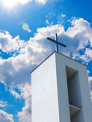 포토 JPG 해외이미지 실루엣 기독교 종교 십자가 하늘 사람없음 파란색 교회 종 기도 반지 예수 심볼 신성 천국 종탑 숭배 신앙심 타종 해외포토 컬러 장신구 종교건축 촬영기법 건물 탑 신_종교 파일형식 이미지허브