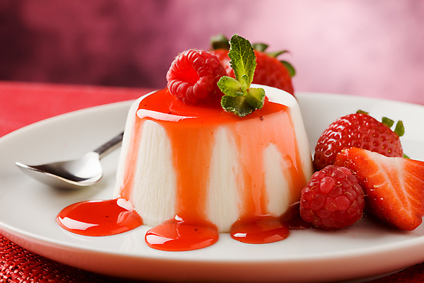 포토 JPG 해외이미지 딸기 사람없음 달콤 산딸기 시럽 푸딩 판나코타 해외포토 과일 디저트 맛 파일형식 이미지허브