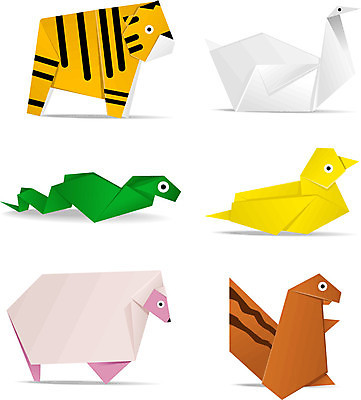 EPS 해외이미지 모양 동물 디자인 종이 전통문화 문화 일러스트 자연 추상 오리 미술 장식 세트 컬러풀 흰색 양 뱀 호랑이 심볼 다람쥐 종이접기 심플 백조 기하학 고립 접기 스타일 해외일러스트 전통 컬러 무늬 포유류 파충류 모션 조류 문화예술 설치류 생태계 파일형식 벡터 이미지허브