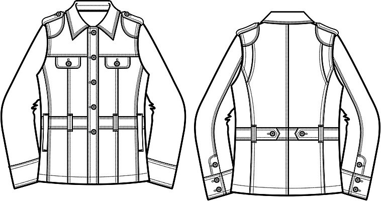 EPS 해외이미지 클립아트 템플릿 직업 디자인 옷 여자 일러스트 미술 쇼핑 유행 검은색 재킷 코트 흰색 직물 제조 정상 바느질 스케치 수집 그림 클립 윤곽 소매 스타일 해외일러스트 컬러 문화예술 사람 외투 파일형식 벡터 이미지허브