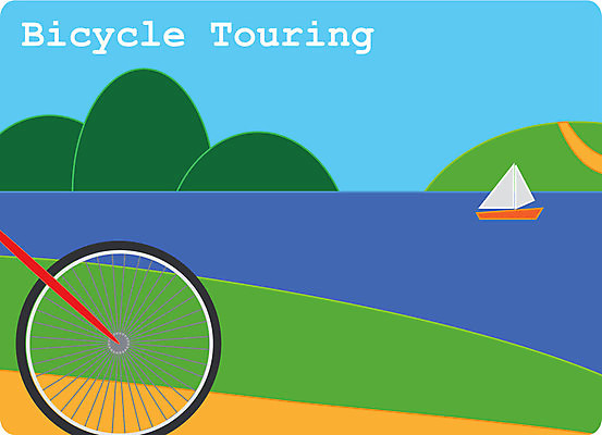 EPS 해외이미지 도로 길 호수 스포츠 바다 여행 일러스트 자연 휴가 산 건강 파노라마 풍경 그래픽 물 바퀴 심플 사이클링 해외일러스트 자연요소 교통시설 촬영기법 육상스포츠 생태계 파일형식 벡터 이미지허브