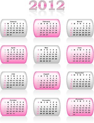 EPS 해외이미지 크리스마스 일러스트 휴가 새로움 검은색 달력 일주일 날짜 연도 월 해외일러스트 기념일 컬러 컨셉 파일형식 벡터 이미지허브