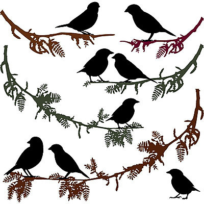 EPS 해외이미지 나무 동물 디자인 실루엣 잎 일러스트 노래 자연 조류 추상 앉기 그래픽 장식 세트 유행 봄 오브젝트 윤곽 참새 해외일러스트 식물 계절 음악 무늬 모션 촬영기법 생태계 파일형식 벡터 이미지허브