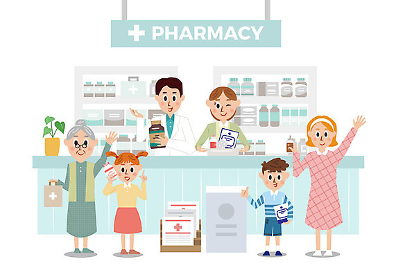 여자 남자 화분 일러스트 의학 엄마 병원 사람 여러명 성인 컬러풀 약 귀여움 환자 간호사 의사 약국 처방 약사 국내일러스트 AI파일 컬러 다수 컨셉 가족 의료진 파일형식 벡터