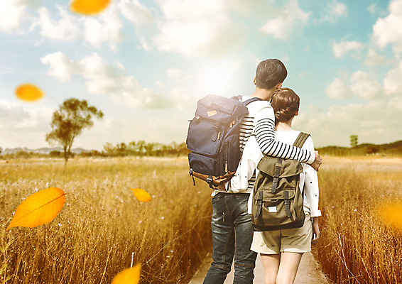 PSD 나무 식물 구름 편집이미지 커플 여자 남자 행복 커플라이프 여행 단풍 낙엽 데이트 배낭 자연 하늘 서기 사람 풍경 상반신 20대 성인 두명 뒷모습 아웃포커스 가을풍경 한국인 가을 즐거움 가을여행 밀밭 성인만 이미지편집 자연요소 라이프스타일 계절 감정 뷰포인트 잎 밭 가방 관계 모션 촬영기법 동양인 청년 밀 생태계 파일형식 가을_계절