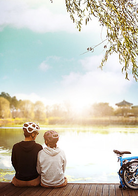 PSD 나무 식물 구름 편집이미지 커플 여자 남자 행복 호수 커플라이프 여행 단풍 낙엽 데이트 자연 하늘 사람 앉기 풍경 상반신 20대 성인 두명 뒷모습 아웃포커스 햇빛 팔짱 가을풍경 자전거 한국인 가을 버드나무 즐거움 가을여행 성인만 이미지편집 자연요소 라이프스타일 계절 감정 뷰포인트 잎 관계 모션 촬영기법 동양인 청년 태양 바이크 생태계 파일형식 가을_계절