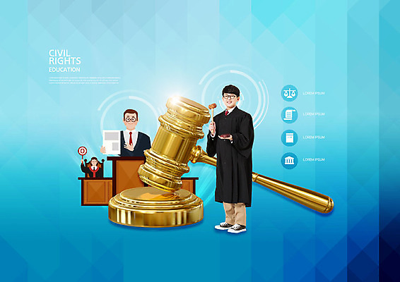 PSD 편집이미지 교육 남자 청소년 한명 사람 10대 파란색 한국인 판사복 판사 청소년교육 의사봉 공평 변호사 에듀 에듀케이션 윤리 인권 평등 소년한명만 스쿨팩 이미지편집 직업 1 컬러 컨셉 동양인 가운 법률가 남자한명만 소년만 파일형식